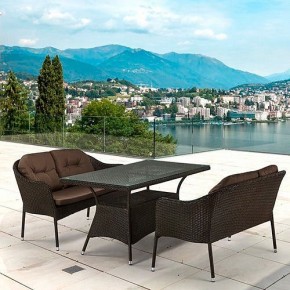 Набор уличный T198A/S54A-W53 Brown в Кургане - kurgan.mebel24.online | фото 2