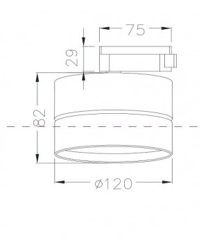 Накладной светильник Maytoni ONDA TR007-1-18W3K-B в Кургане - kurgan.mebel24.online | фото 4