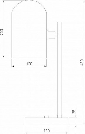 Настольная лампа декоративная Eurosvet Bambola 01164/1 латунь в Кургане - kurgan.mebel24.online | фото 2