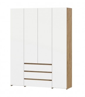 НЕКСТ 1 Спальня (Дуб Золотой/Белый) в Кургане - kurgan.mebel24.online | фото 7