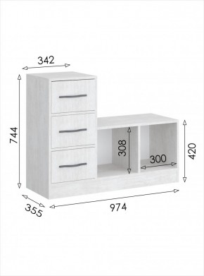 Обувница 3 Вена в Кургане - kurgan.mebel24.online | фото 4
