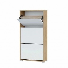 Обувница XL Домино (Крафт золотой/Белый) в Кургане - kurgan.mebel24.online | фото