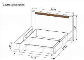 ОРЛАНДО Спальный гарнитур (модульный) в Кургане - kurgan.mebel24.online | фото 7
