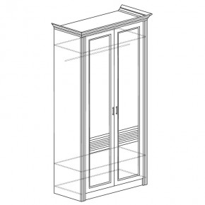 ОРЛЕАН Гостиная (модульная) ясень темный в Кургане - kurgan.mebel24.online | фото 3
