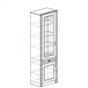 ОРЛЕАН Гостиная (модульная) ясень темный в Кургане - kurgan.mebel24.online | фото 7