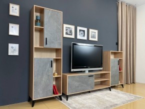 ОСКАР TRIO Гостиная (дуб золотой/каспий темный) в Кургане - kurgan.mebel24.online | фото