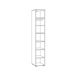 ОСТИН Прихожая (модульная) белый в Кургане - kurgan.mebel24.online | фото 11