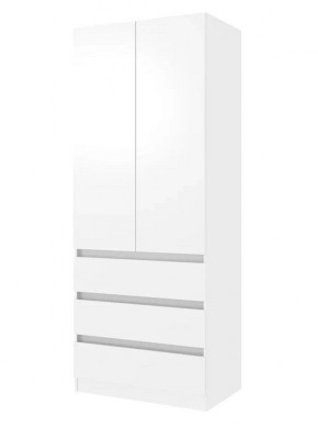 ПАРУС Шкаф 2-х ств. 800 (белый) в Кургане - kurgan.mebel24.online | фото