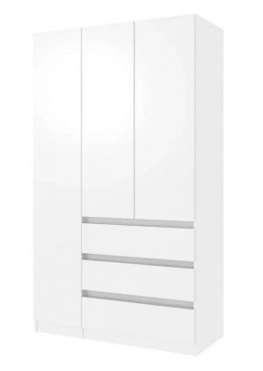 Парус Шкаф 3-х ств. 1200 (Белый) в Кургане - kurgan.mebel24.online | фото
