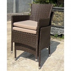 Плетеное кресло AM-196B Brown в Кургане - kurgan.mebel24.online | фото 2