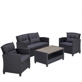 Плетеный комплект мебелис диваном AFM-804G Dark Grey в Кургане - kurgan.mebel24.online | фото 2