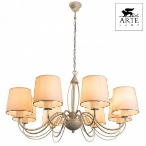 Подвесная люстра Arte Lamp Orlean A9310LM-8WG в Кургане - kurgan.mebel24.online | фото 2