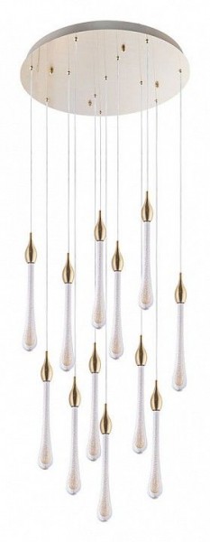 Подвесная люстра Arte Lamp Raindrop A1803LM-36PB в Кургане - kurgan.mebel24.online | фото