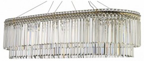 Подвесная люстра Arti Lampadari Ovindoli Nickel Ovindoli L 1.5.120x40.101 G в Кургане - kurgan.mebel24.online | фото