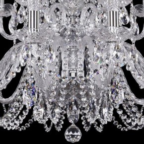 Подвесная люстра Bohemia Ivele Crystal 1402 1402/12+6/300/2d/Ni в Кургане - kurgan.mebel24.online | фото 3