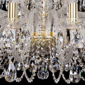 Подвесная люстра Bohemia Ivele Crystal 1402 1402/16+8/360/G в Кургане - kurgan.mebel24.online | фото 3