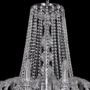 Подвесная люстра Bohemia Ivele Crystal 1402 1402/18/400/Ni в Кургане - kurgan.mebel24.online | фото 4