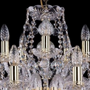 Подвесная люстра Bohemia Ivele Crystal 1411 1411/10+5/240/G/Balls в Кургане - kurgan.mebel24.online | фото 4