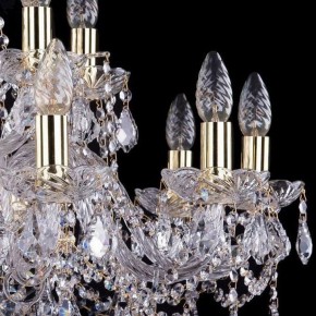 Подвесная люстра Bohemia Ivele Crystal 1411 1411/10+5/240/G/Leafs в Кургане - kurgan.mebel24.online | фото 2