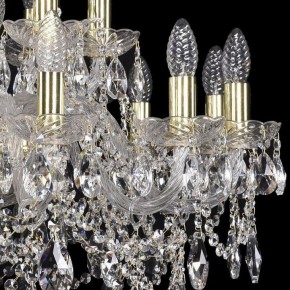 Подвесная люстра Bohemia Ivele Crystal 1411 1411/12+6/240/G в Кургане - kurgan.mebel24.online | фото 2