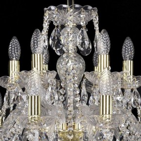 Подвесная люстра Bohemia Ivele Crystal 1411 1411/12+6/240/G в Кургане - kurgan.mebel24.online | фото 4