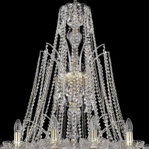 Подвесная люстра Bohemia Ivele Crystal 1411 1411/20/400/XL-120/G в Кургане - kurgan.mebel24.online | фото 4