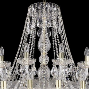 Подвесная люстра Bohemia Ivele Crystal 1411 1411/24+12/460/G в Кургане - kurgan.mebel24.online | фото 4