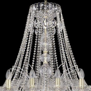 Подвесная люстра Bohemia Ivele Crystal 1411 1411/24/460/G в Кургане - kurgan.mebel24.online | фото 4