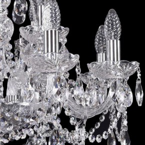 Подвесная люстра Bohemia Ivele Crystal 1411 1411/8+4/195/Ni в Кургане - kurgan.mebel24.online | фото 2