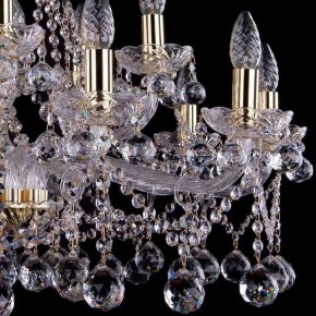 Подвесная люстра Bohemia Ivele Crystal 1413 1413/10+5/300/G/Balls в Кургане - kurgan.mebel24.online | фото 3
