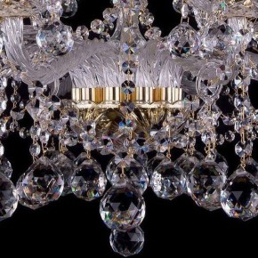Подвесная люстра Bohemia Ivele Crystal 1413 1413/10+5/300/G/Balls в Кургане - kurgan.mebel24.online | фото 4