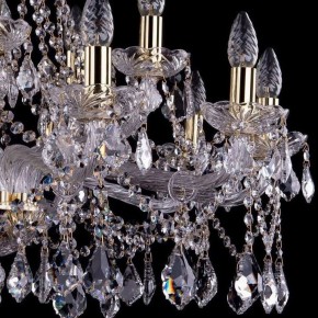 Подвесная люстра Bohemia Ivele Crystal 1413 1413/10+5/300/G/Leafs в Кургане - kurgan.mebel24.online | фото 2
