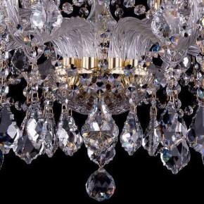 Подвесная люстра Bohemia Ivele Crystal 1413 1413/10+5/300/G/Leafs в Кургане - kurgan.mebel24.online | фото 3