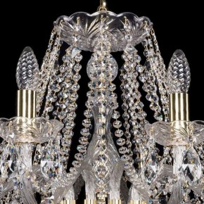Подвесная люстра Bohemia Ivele Crystal 1413 1413/12/360/G в Кургане - kurgan.mebel24.online | фото 4