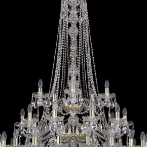 Подвесная люстра Bohemia Ivele Crystal 1413 1413/20+10+5/400/h-158/3d/G в Кургане - kurgan.mebel24.online | фото 5