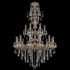 Подвесная люстра Bohemia Ivele Crystal 7201 72101/12+6/250/XL/2d B FP в Кургане - kurgan.mebel24.online | фото 2