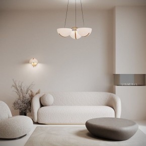 Подвесная люстра Eurosvet Emisfero 50083/3 LED золото в Кургане - kurgan.mebel24.online | фото 4