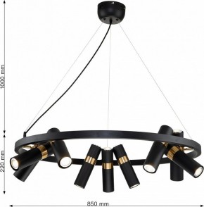 Подвесная люстра Favourite Light point 2997-9P в Кургане - kurgan.mebel24.online | фото 6