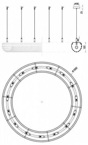 Подвесная люстра Favourite Monilibus 4015-15P в Кургане - kurgan.mebel24.online | фото 5