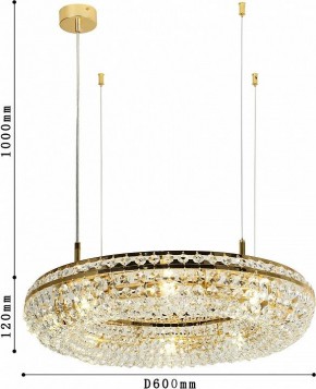 Подвесная люстра Favourite Monilibus 4015-8P в Кургане - kurgan.mebel24.online | фото 4