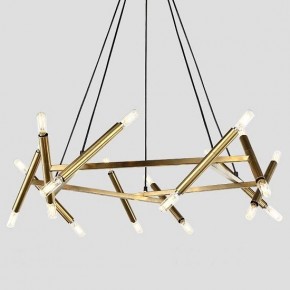 Подвесная люстра Imperiumloft Jonathan Browning Le Pentagone Chandelier 20 Light 40.2364 в Кургане - kurgan.mebel24.online | фото