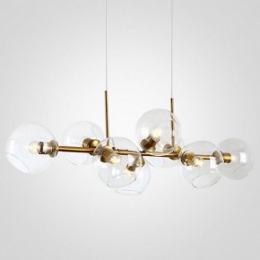 Подвесная люстра Imperiumloft Staggered Glass Chandelier 8 40.2211 в Кургане - kurgan.mebel24.online | фото