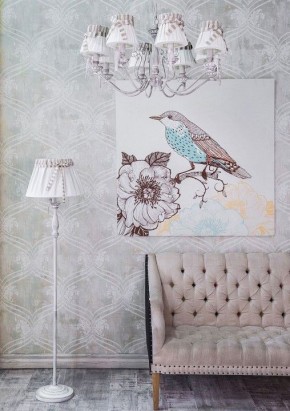 Подвесная люстра Maytoni Bird ARM013-08-W в Кургане - kurgan.mebel24.online | фото 4