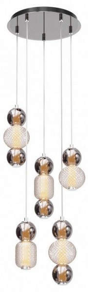 Подвесная люстра Maytoni Drop MOD273PL-L80CH3K в Кургане - kurgan.mebel24.online | фото