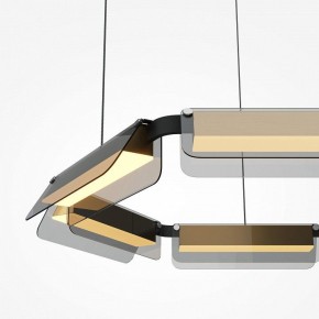 Подвесная люстра Maytoni Flat MOD296PL-L40BS3K в Кургане - kurgan.mebel24.online | фото 3