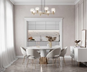 Подвесная люстра Maytoni Vision MOD411PL-08G в Кургане - kurgan.mebel24.online | фото 5