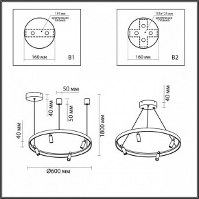 Подвесная люстра Odeon Light Fonda 4317/58L в Кургане - kurgan.mebel24.online | фото 6