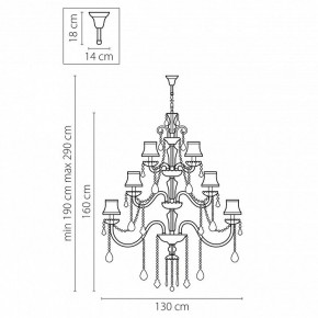 Подвесная люстра Osgona Nativo 715287 в Кургане - kurgan.mebel24.online | фото 3
