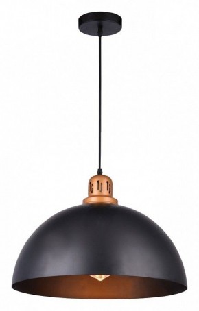 Подвесной светильник Arte Lamp Eurica A4249SP-1BK в Кургане - kurgan.mebel24.online | фото 2