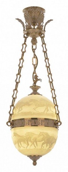 Подвесной светильник Bohemia Ivele Crystal 7100 71000P/25 GW Horse Y8 FH1S в Кургане - kurgan.mebel24.online | фото 2